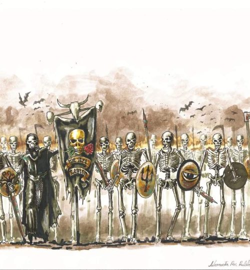 The undead march to war